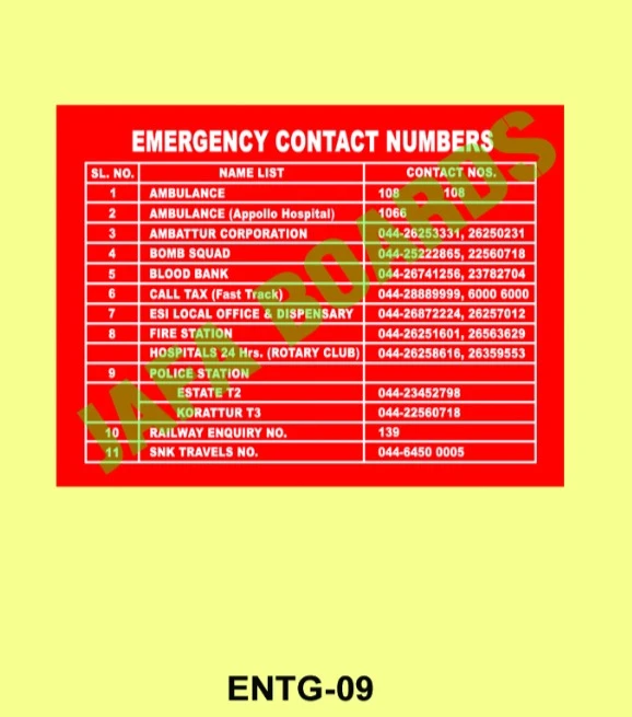 Workplace entry gate instruction poster ensuring safety compliance