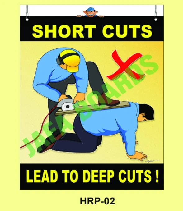 Avoid horseplay at work safety poster