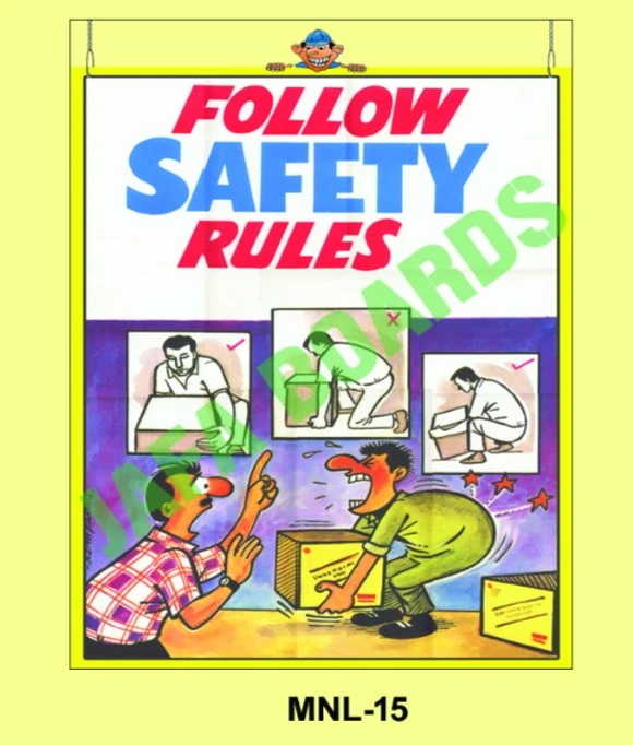 Manual Handling poster 15 – correct posture