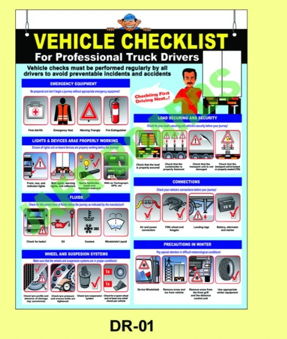 Driving Safety poster